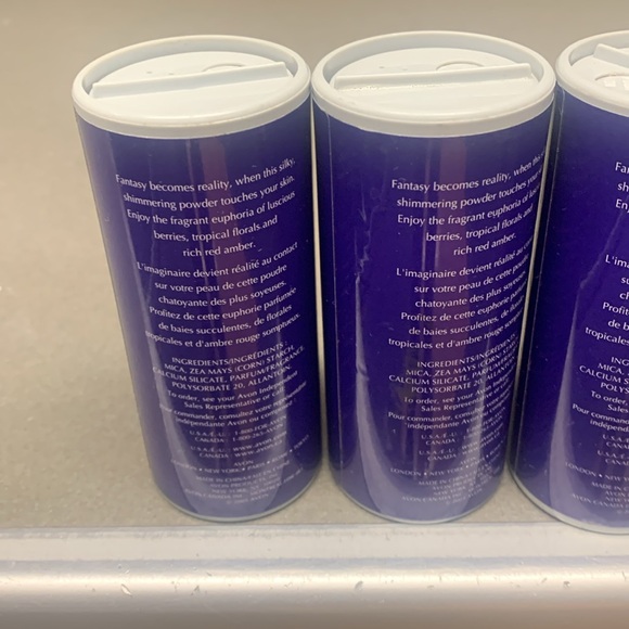 Avon Surreal Shimmering Body Powder Vintage Rare Factory Sealed - Picture 8 of 15